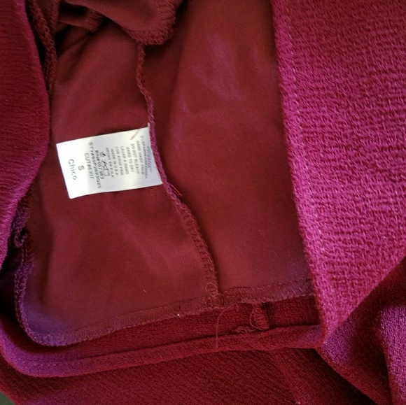 Solemio burgandy romper - Picture 4 of 7